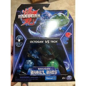 Bakugan Brawl Bros Octogan VS Trox Walmart Exclusive